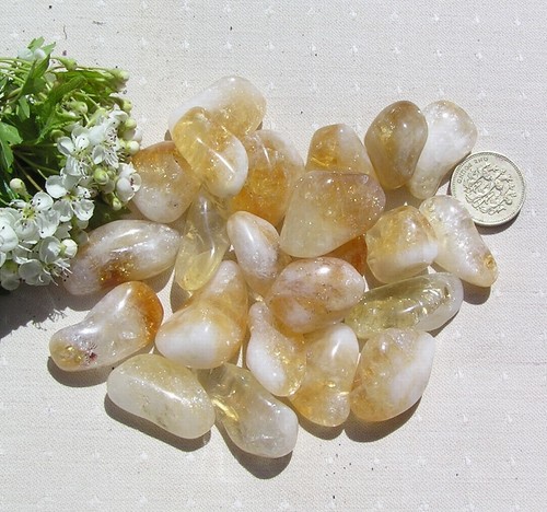 Citrine crystal - citrine,