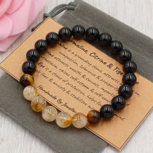 Tourmaline tigers eye - tigers,