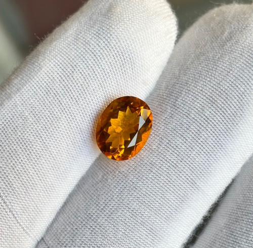 10x8mm oval yellow - oval, citrine