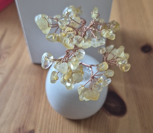 Citrine crystal gemstone tree - crystal,