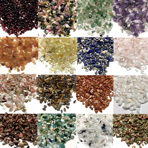 25g gemstone chips - gemstone, semi