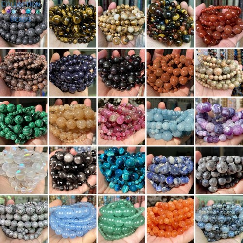 Gemstone beads for jewellery - beads,