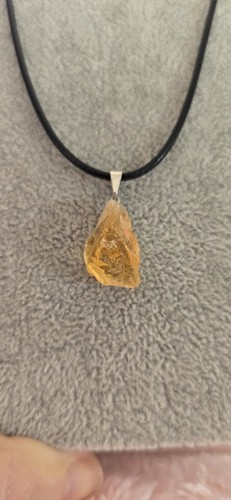 Stunning raw citrine gemstone - raw,