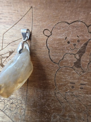Citrine pendant - citrine,
