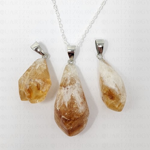 Citrine pendant genuine - pendant,