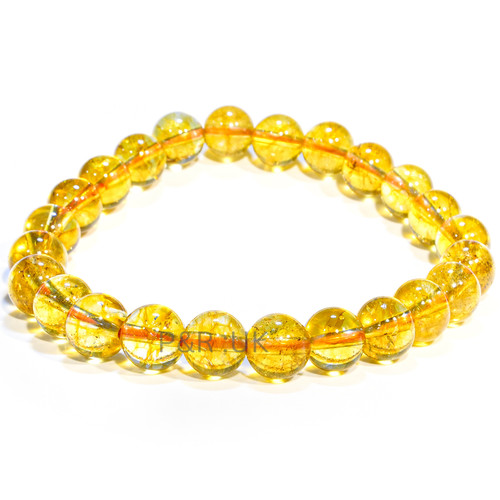 Citrine crystal bracelets - crystal,