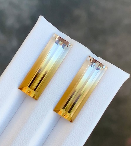 Bi colour citrine - ct,
