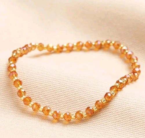 4mm faceted citrine - faceted, natural