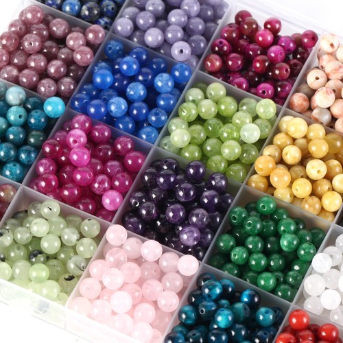 Semi precious gemstone beads - precious,