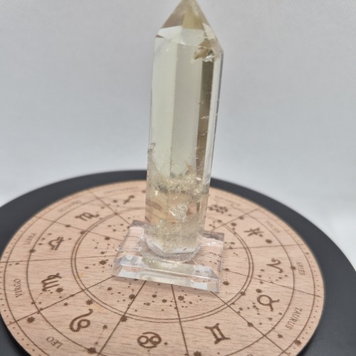 Citrine tower point natural - citrine,