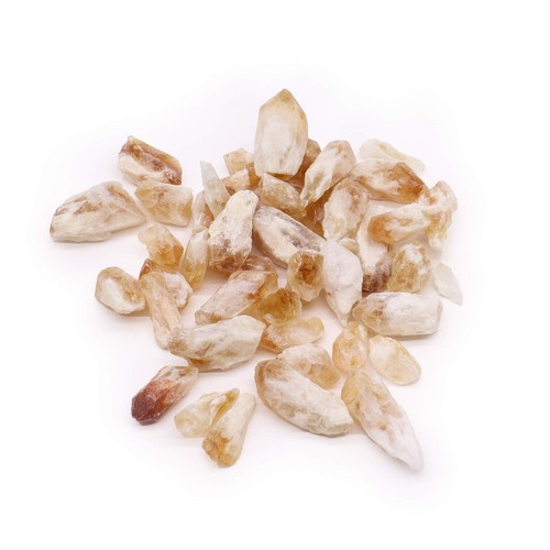 Raw crystals citrine - crystals, (500gm)