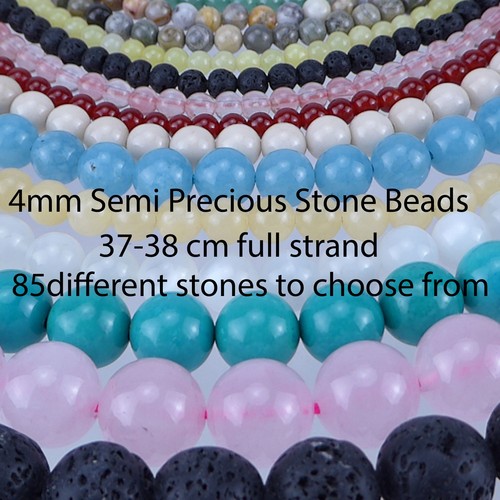 4mm semi precious gemstone - precious,