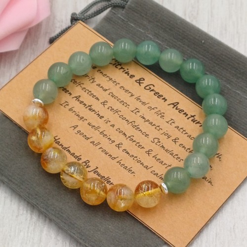 Citrine aventurine handmade - aventurine,