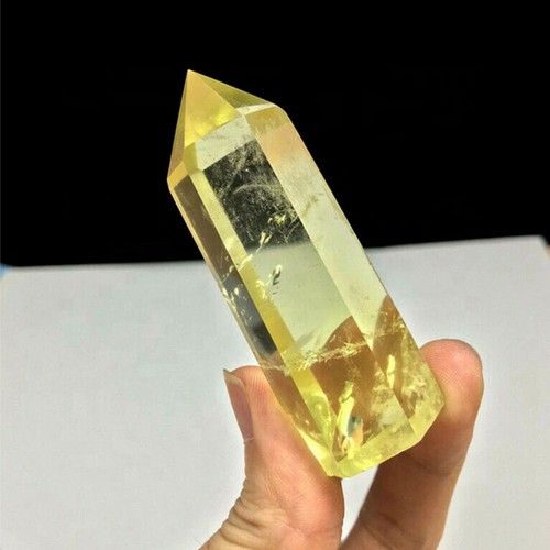 Natural citrine crystal - 1x,