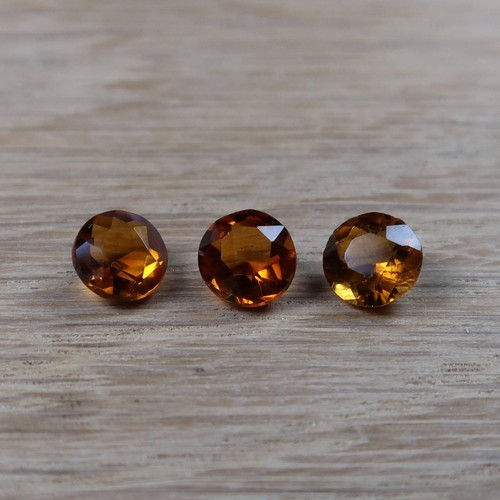 Faceted citrine for jewellery - faceted,