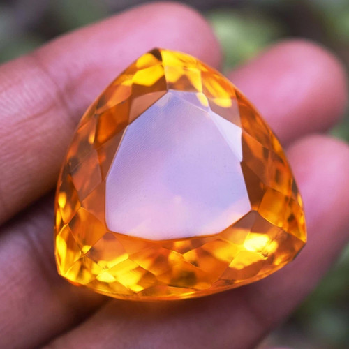 Huge 129 carat yellow orange - huge,