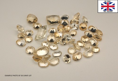 15ct natural yellow citrine - yellow,