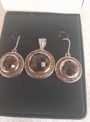 Sterling silver and - silver,