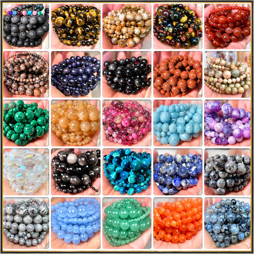Gemstone beads semi - beads, precious