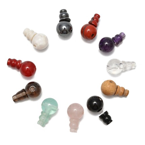 Hole natural guru bead tibet - hole,