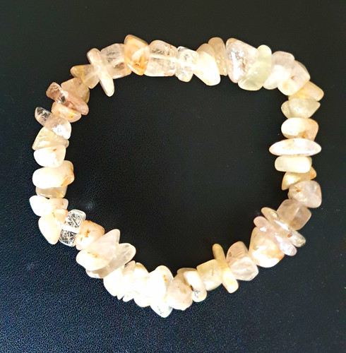 Citrine chip gemstone beaded - gemstone,