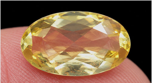 Natural citrine gemstone - citrine,