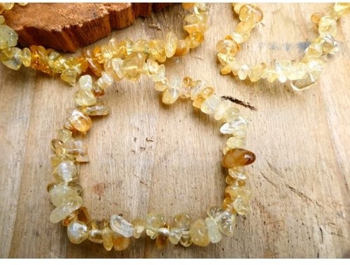 Gemstone crystal citrine chip - citrine,