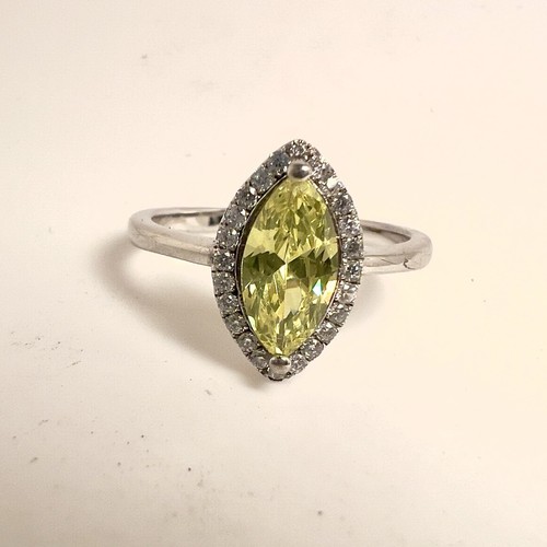 Silver 925 ring marquise - 925,