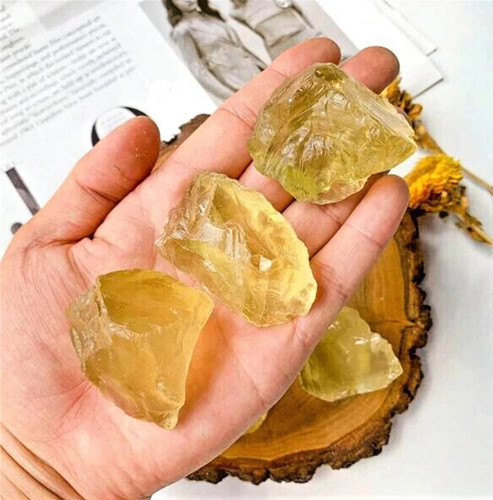 3pcs aaa raw citrine - 3pcs, stone