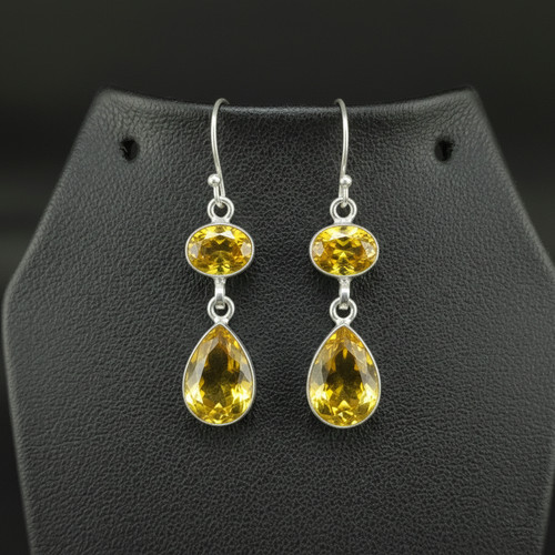 Citrine gemstone 925 sterling - citrine,