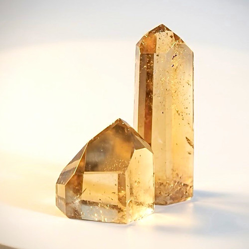 Natural smoky citrine - smoky,